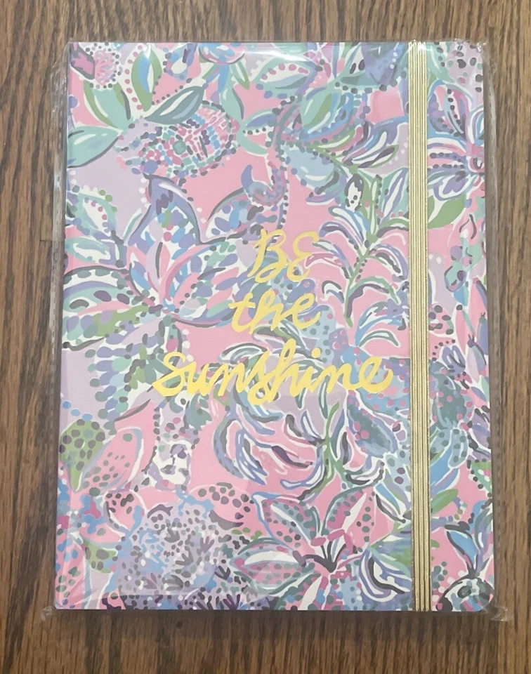 Lilly Pulitzer Coconut Crew Be the Sunshine Journal Notebook 8 X 6 New - Image 1 of 1