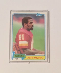 1981 Topps Football Art Monk HOF Washington Redskins Rookie Card - Foto 1 di 2
