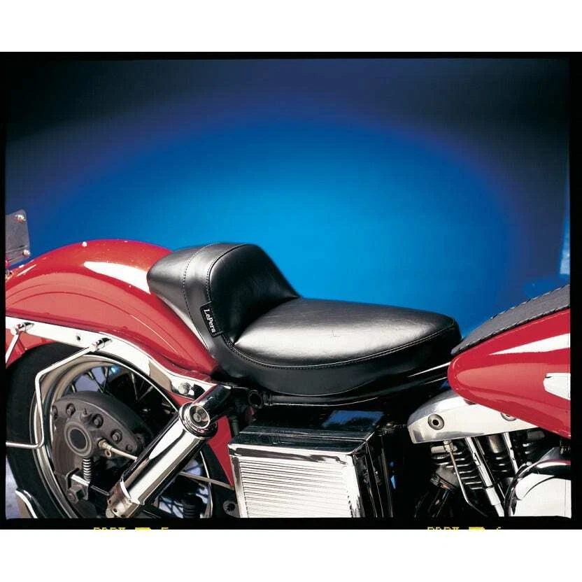 Le Pera L-822 Smooth Black Daytona Sport Solo Seat Harley 64-84 Big Twin - Image 1 of 1
