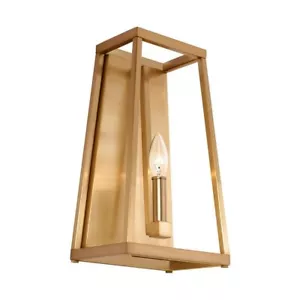 Feiss WB1827GSB Conant 1-Light Sconce in Gilded Satin Brass - Picture 1 of 1