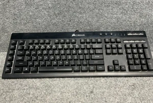 Corsair Gaming Keyboard RGP0031 🎮 RGB Backlit Full Size ⌨️ Black - Afbeelding 1 van 13