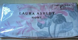 New Laura Ashley Fabric Curtain Tie-backs Honeysuckle Cyclamen 100% Cotton - Picture 1 of 4