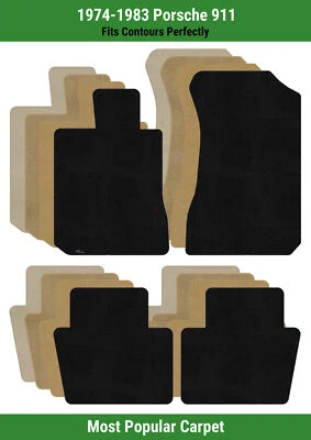 Lloyd Ultimat Front & Rear Row Carpet Mats for 1974-1983 Porsche 911  - Image 1 of 4