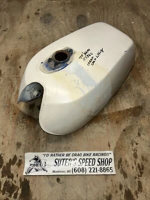 1977 Yamaha Xs360 Gas Tank Fuel Tank  Foto 1 de 4