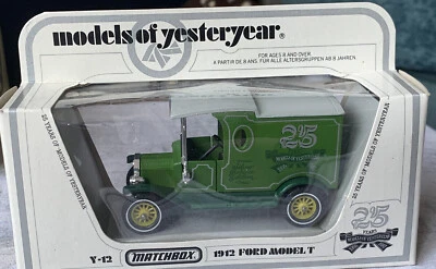 Matchbox Models of Yesteryear Y-12 Ford Model T 25 Years M.O.Y. 1966-1981. Mint. - Image 1 of 4