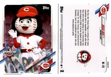 Rosie Red 2021 Topps Opening Day Baseball Card M-10  Reds