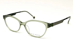 Red Rose Carrara 6325 Cat Eye Eyeglasses Frames Japan NEW: Aloe Green 52-16-140 - Picture 1 of 11