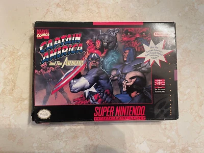 Captain America and The Avengers (Nintendo Entertainment System) SNES без руководства - Изображение 1 из 4