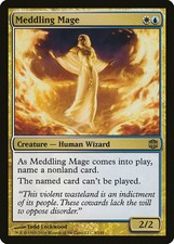 Meddling Mage - Foil Alara Reborn HP MTG