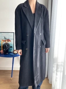 Escada luxury winter coat in alpaca and wool blend size M/L - Picture 1 of 17