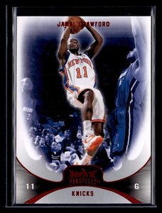 2008-09 Hot Prospects Jamal Crawford Red /25 #11 New York Knicks