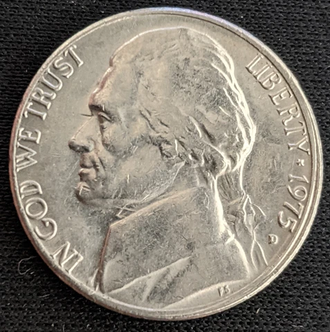 Die Clash 1975 D Jefferson Nickel Die Clash Error; Obverse and Reverse Cover