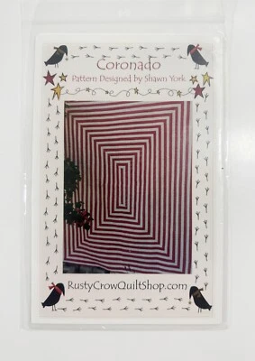 Coronado Wall Quilt Pattern Folk Art Visually Stunning - Image 1 of 3