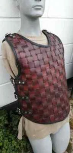 Leather Breastplate Medieval Viking Armor SCA & LARP Cosplay Costume - Imagen 1 de 4