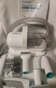 Pet Grooming Kit & Vacuum Suction P1 Pro White, Open Box, New - Picture 1 of 6
