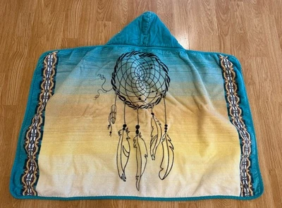 Toalha de banho Pendleton Dreamcatcher com capuz infantil. - Imagem 1 de 4