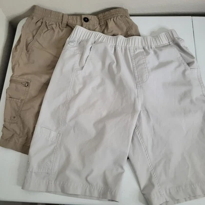 Magellan Large Shorts teen boys youth cargo fish water repellent mesh pockets - Image 1 of 4