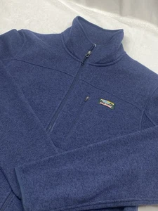 Chaqueta LL Bean Para Hombres XL Azul Marino Ligeramente Ajustada Suéter Polar Cremallera Completa Abrigo LOGOTIPO - Imagen 1 de 6
