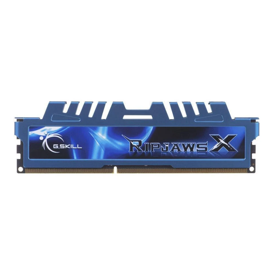 g.skill RIPJAWSX 8GB DDR3 2133MHz RAM blue - Image 1 of 3