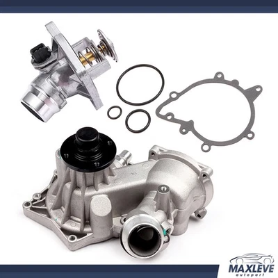 Water Pump Thermostat For BMW 740i 740iL 4.4L 1999-2001 BMW 540i 4.4L 1999-2003 - Image 1 of 4