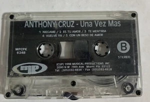 Anthony Cruz Una Vez Mas CASSETTE - Picture 1 of 2