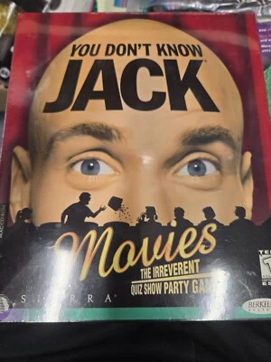 You Don’t Know Jack Movie and Sports Trivia Game (CD-ROM) New Sealed In Box - Image 1 of 4