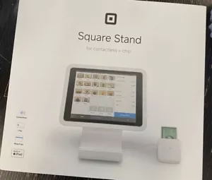 Nuevo kit POS de soporte cuadrado con lector de chips sin contacto, base para iPad de 9,7 pulgadas - Imagen 1 de 3