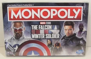 Monopoly Marvel Studios The Falcon and the Winter Soldier Edition Board Game NEW - Picture 1 of 3