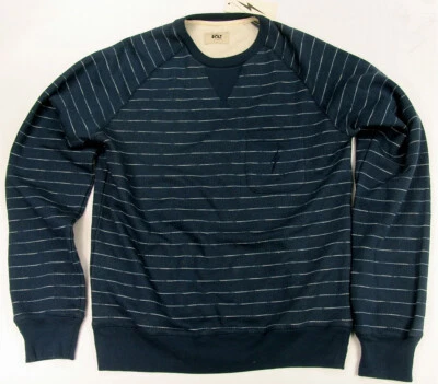 Lightning Bolt Long Sleeve Crew Neck Sweatshirt Insignia Blue Stripe Surf Bolt - Изображение 1 из 4