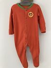 2.50 CLEAR OUT!! Orange Lion There Babygro Sleepsuit Boys Clothing 3-6 Months