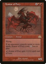 Avatar of Fury Prophecy PLD Red Rare MAGIC THE GATHERING MTG CARD ABUGames