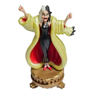 Disney Villains Cruella de Vil Figur 7" Dalmations Porzellan Biskuit Vintage - Bild 1 von 8