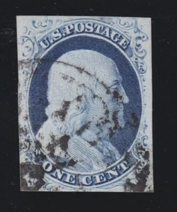 US 9 1c Franklin Used XF SCV $80 - Picture 1 of 2