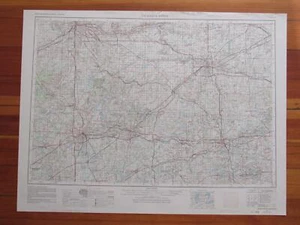 Grand Rapids Michigan 1981 Original Vintage USGS Topo Karte - Bild 1 von 1
