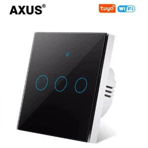 AXUS EU WiFi Smart Light Interruttore Touch RF433 No Neutro Tuya Alexa Google Home - Foto 1 di 18