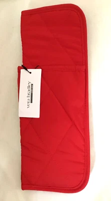 Vera Bradley ~ "Goji Berry Red" ~ Ultralight Curling & Flat Iron Cover ~ NWT - Image 1 of 4
