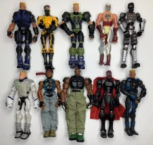 Lote de 10 Hasbro G.I. Joe Sigma 6 figuras de acción 8” Firefly versión 2 Cobra Duke - Imagen 1 de 8
