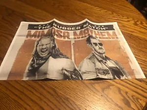 Chris Jericho vs. Orange Cassidy All Out 2020 AEW Poster - Picture 1 of 1