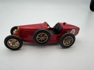LESNEY #6 MODELS OF YESTERYEAR  1926 TYPE 35 BUGATTI 3" LONG WHITE DASH & FLOOR - Picture 1 of 4