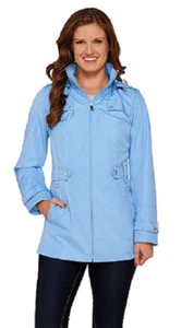 Liz Claiborne New York Jacket with Quilting Details, Vista Blue, Size XXS - Picture 1 of 1