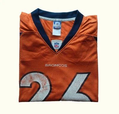 NFL REEBOK ONFIELD DENVER BRONCOS DE COLECCIÓN CAMISETA NARANJA CLINTON PORTIS HOMBRE TALLA XL Foto 1 de 4