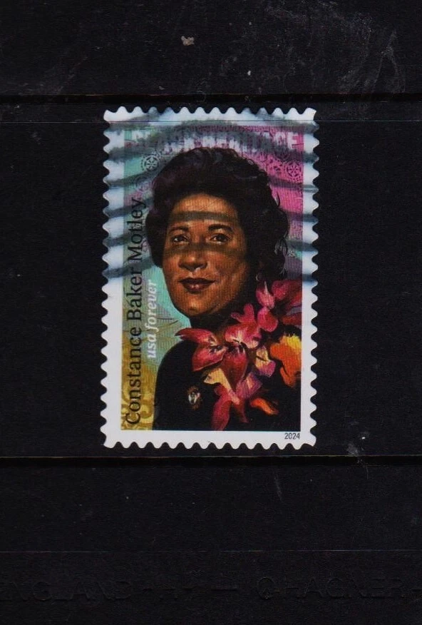 OFF paper #5830 Constance Baker Motley (used set of 1) Forever 2024 – f400 - Image 1 of 1
