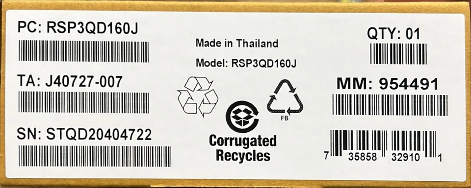 Intel RSP3QD160J Storage Adapter Low-Profile MD2 PCIe AIC PCIe/SAS/SATA NEW - Image 1 of 4