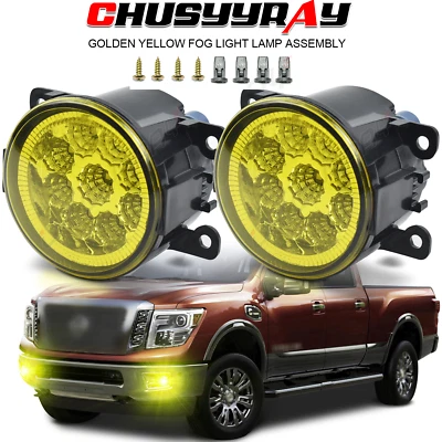 Luz antiniebla amarilla para parachoques delantero lámpara de conducción para Mitsubishi Endeavor 2006-2008 Foto 1 de 4