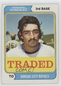 1974 Topps Traded Fernando Gonzalez #649T Rookie RC