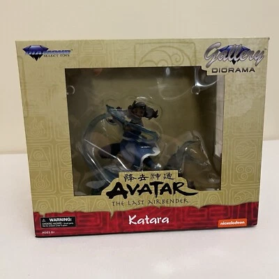 Avatar The Last Air Bender Katara 9” PVC Figure Gallery Diorama Diamond Select - Image 1 of 4