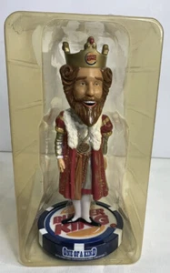 2007 Burger King One Of A Kind Bobble Head King NUOVO pubblicità sigillata - Foto 1 di 7