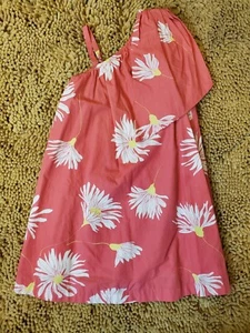 NWOT Something Navy Dusty Pink Rapture Daisy Asymetrical Girl's Dress Size 6 $45 - Picture 1 of 4