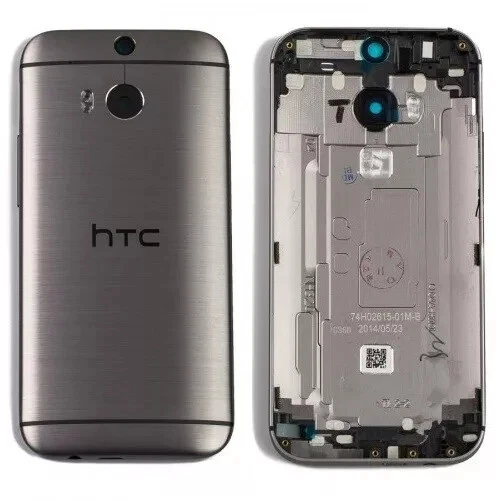 Replacement HTC One M8s Grey Laser Etching Rear / Battery Cover - 83H40034-01 - Image 1 of 1