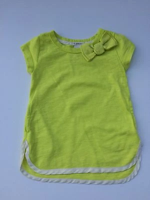 Crewcut Girls Lime With Bow Tunic Size 2 - Image 1 of 4